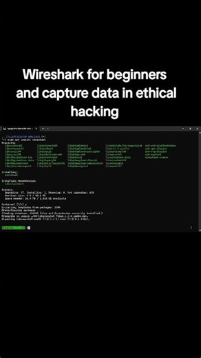 wireshark for beginners in ethical hacking