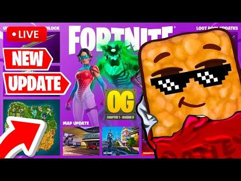 🔴LIVE - NEW OG SEASON 9 UPDATE (Fortnite)
