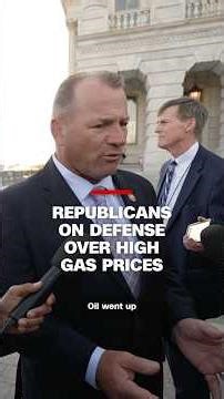 Republicans on defense over high gas prices