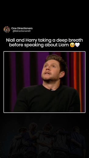 Niall & Harry pausing to take a breath before talking… just to keep their emotions in check 🤍