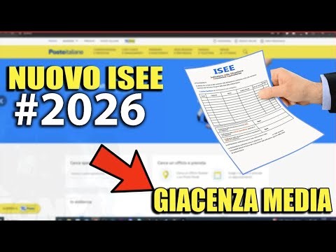 GIACENZA MEDIA 2026 per il nuovo ISEE - come farla e ottenerla su poste italiane #2026 #italia