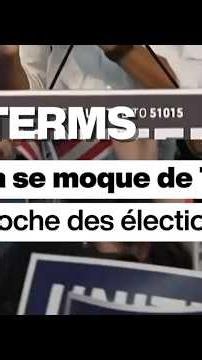 États-Unis : Obama se moque de Trump à l'approche des midterms • FRANCE 24