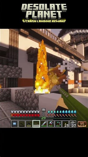 I invaded an alien laboratory - Minecraft Desolated Planet Trailer