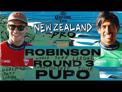 Jack Robinson vs Miguel Pupo I Corona Cero New Zealand Pro - Round 3