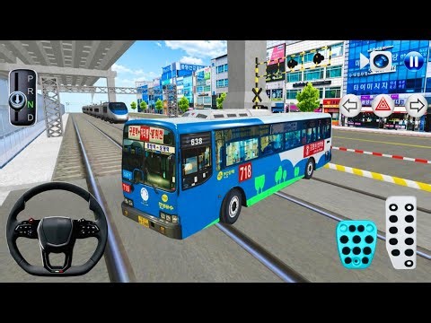 Express Bus vs Bullet Train Crash Experiment 🚄💥 | 3D Driving Class 2026 Android & iOS Gameplay