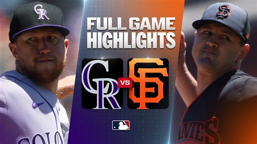 ROCKIES vs. GIANTS: Official Full Game Highlights (July 11) | 2026 MLB Season