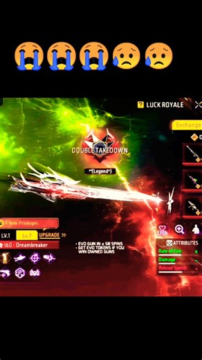 😭New evo gun #M60 headshot machine😥😥#shorts #Sumit777