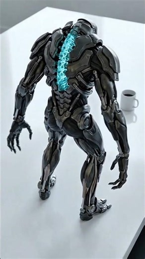 Transformation Sequence Mech Evolution #alien #foldingrobot