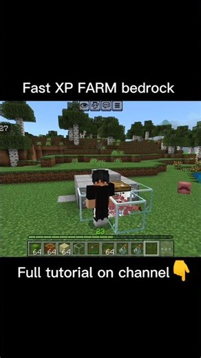 FAST & EASY XP FARM Minecraft Bedrock (26.1+)