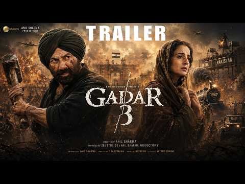 Gadar 3 | Official Concept Trailer | Sunny Deol | Ameesha Patel | Utkarsh Sharma | Simrat kaur |2026