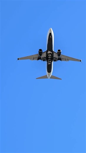 Delta Air Lines Boeing 737 Flyover - 8K