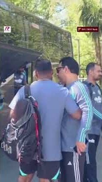 Team India arrives at Hagley Oval for optional practice session