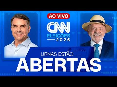 ELEIÇÕES 2026: FLÁVIO BOLSONARO VOTA NO RJ; LULA, NO ABC PAULISTA | CNN BRASIL