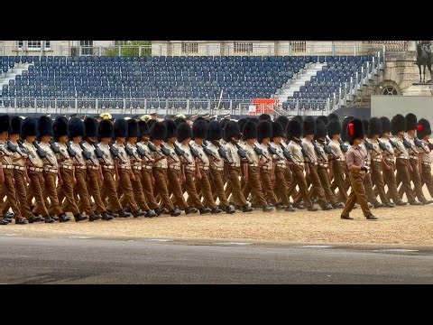 Trooping The Colour 2026 Rehearsal at Horse Guards Parade – Complete Uncut Coverage