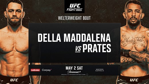 UFC Perth: Della Maddalena vs Prates - April 25th | Fight Promo