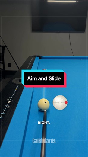 Aim And Slide Technique😱🎱#billiards #8ballpool #8ball #pool #billiard