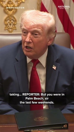 Trump explains why he voted by mail in Florida election