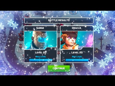 Mg + Laser + Oracle + Surge | (No Support Items) Insane Winter Warfare | Alien Creeps 