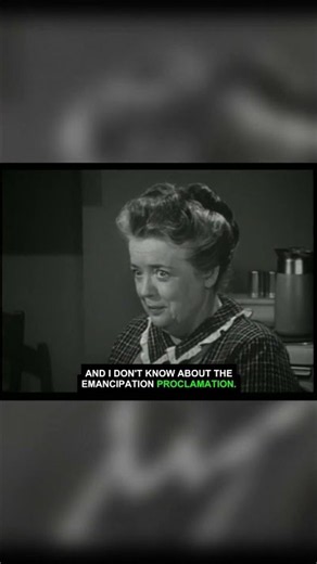 Was The Emancipation Proclamation A Mystery? The Andy Griffith Show - S3 E23, Andy Discovers America