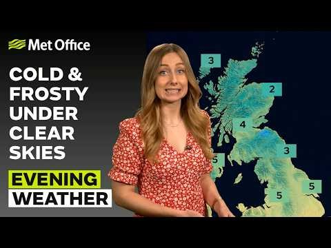 09/05/2026 - Cold night in the north - Evening Weather Forecast UK – Met Office Weather