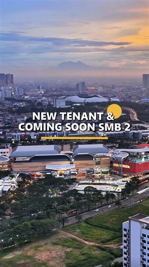 ‼️SOMETHING EXCITING IS COMING TO SMB‼️ New tenants are officially OPEN ☑️ and guess what? Even more exciting brands will join us in 2026!✨⏳ So which tenant are YOU waiting for the most? Drop it in the comments! Thank you for growing with us, for the hype, the love and the excitement! 💙 Stay tuned and stay excited!🎉 #UnveilingSMB2 #TheNextLevelLifestyle #SMBRumahKe2ku #SMBMakinWow #summareconmallbekasi