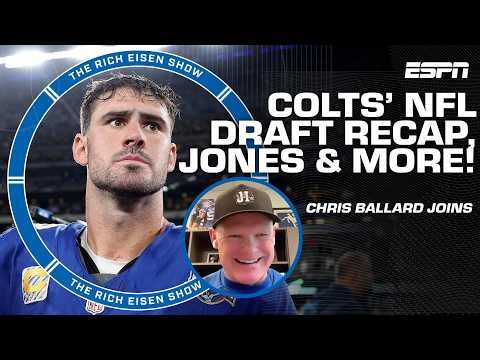 Chris Ballard recaps Colts’ draft and shares an update on Daniel Jones 👀 | The Rich Eisen Show