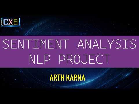 CREATE X ARTH : Sentiment Analysis - NLP Project