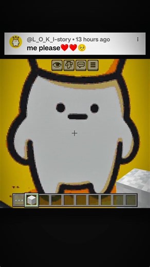 Minecraft pixel art #shorts