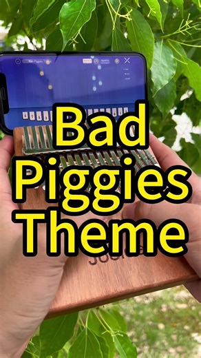 Bad Piggies Theme #kalimba #Jooleerkalimba #thumbpiano #Jooleermusic #kalimbacover