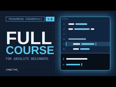 Programming Fundamentals: Full Course for Absolute Beginners