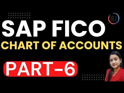 SAP Tutorial 6 | Chart of Accounts Creation in SAP | G/L Customizing