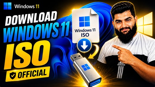 Download Official Windows 11 ISO & Create Bootable USB | windows 11 iso file