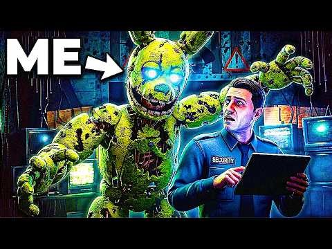 PLAYING AS SPRINGTRAP IN FNAF 1 SHOULD NOT EXIST