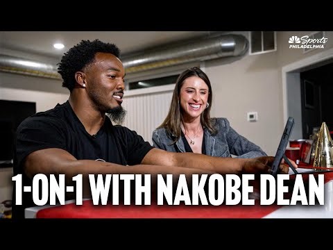 Nakobe Dean on injury recovery, growth, film study, love for his teammates & giving back | Eagles