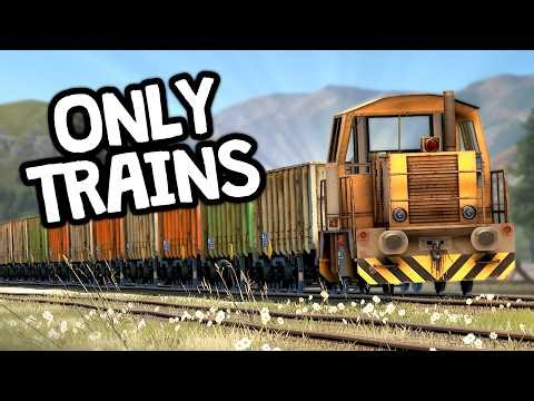 I Spent 2 Hours Driving Trains (No Commentary)