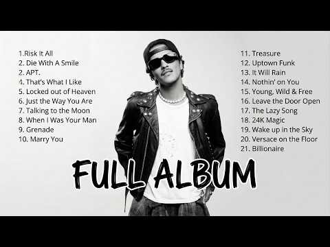 Greatest Bruno Mars Hits Full Album 2026: Unforgettable Music