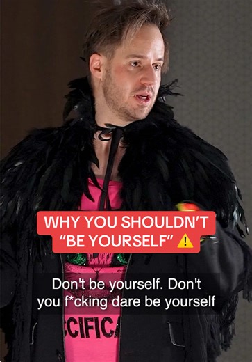The PROBLEM with “just be yourself” ⚠️⁣ #julienblanc #julienhimself #justbeyourself #justbeyou #beyourself