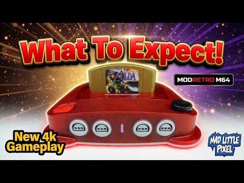 The ModRetro M64 Is Almost Here! What To EXPECT At Launch!