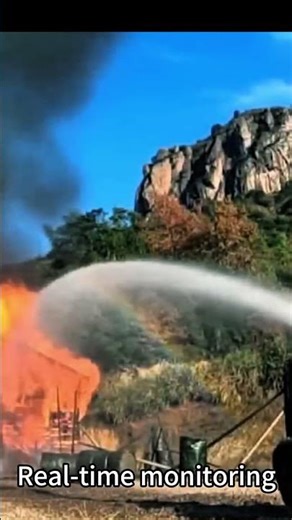 🔥 In a fire scene, there are areas humans simply cannot enter.
