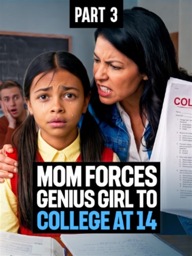 Mom Forces Genius Girl To College At 14 PT 3 (swipe for PT 4) #dharmann #dharmannfam #inspiration #fyp