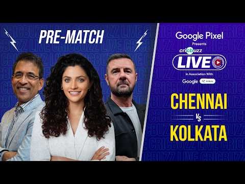 Cricbuzz Live: #KKR win toss & field first | Varun is back for Kolkata | #CSK unchanged