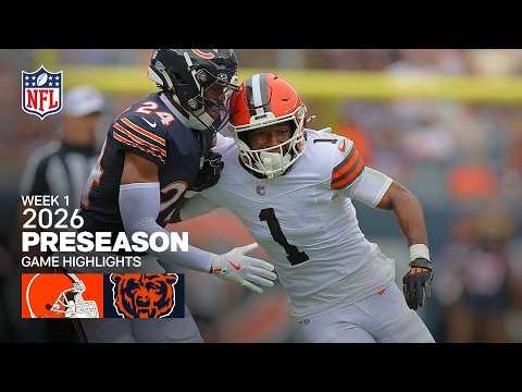Cleveland Browns vs. Chicago Bears | 2026 Preseason Week 1