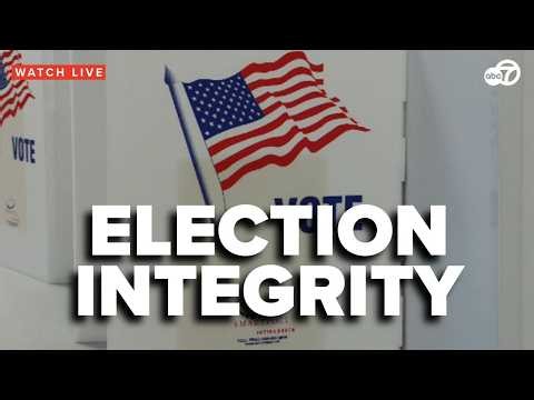 Attorney General Todd Blanche speaks on election integrity | LIVE