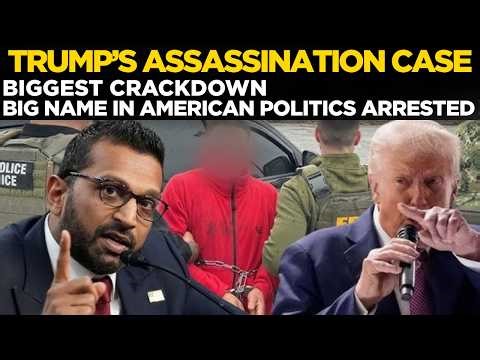 US NEWS LIVE | Unexpected Arrest In America: Kash Patel Breaks Down The Shockwaves | Trump Live