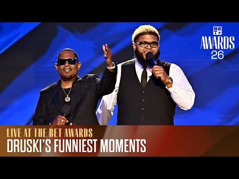 Martin Lawrence Announces Varnell Hill as Druski Hilariously Shoots His Shot | BET Awards '26