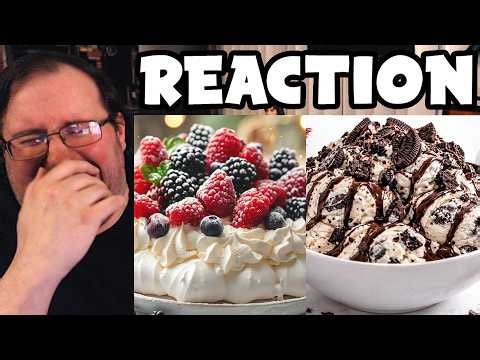 Gor's "How To Make High-Protein Ice Cream & Vegan Pavlova by HowToBasic" REACTION