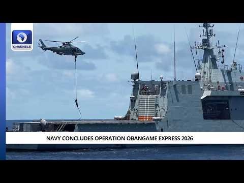 Nigerian Navy Concludes Exercise Obangame Express 2026