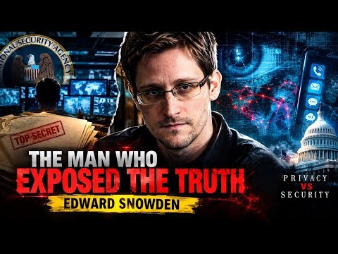 Edward Snowden: The Man Who Exposed America’s Biggest Surveillance Secrets 😱. 