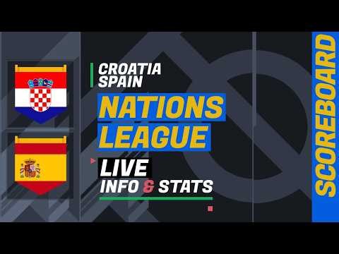 Croatia - Spain: UEFA Nations League LIVE score and stats 2026 2027