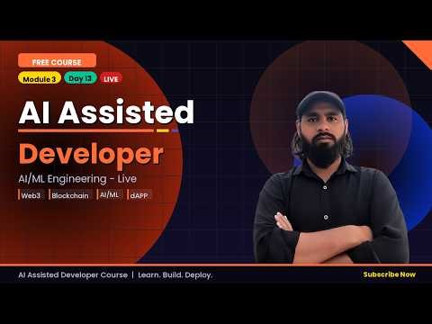AI-Assisted Development Course | Stop Coding ❌ Start Thinking 🧠 (Live Day 13)
